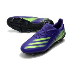 fodboldstøvler adidas X Ghosted.1 FG Lilla Grøn_5.jpg